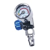 1/4” Spray Paint Guns Air Pressure Regulator 0 to 140 PSI Adapter Pneumatic Tool 4
