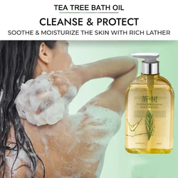 Tea Tree Fragrance Beauty Bath Oil Skin Whitening Body Wash Shower Gel