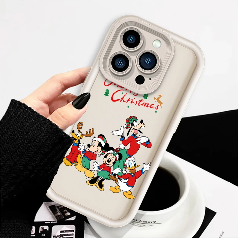 thumbnail image 1 of Funda de teléfono de TPU con dibujos animados de Mickey Friend para Apple iPhone, 15, 14, 13, 12, 11, XS, XR, X Pro Max Plus, 1 of 5