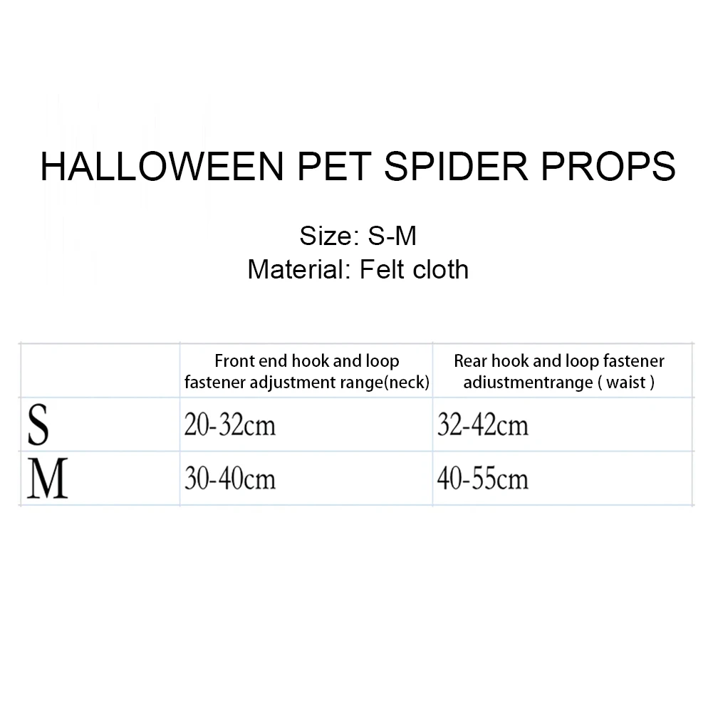 زي تنكري العناكب لحفلات الكلاب والقط