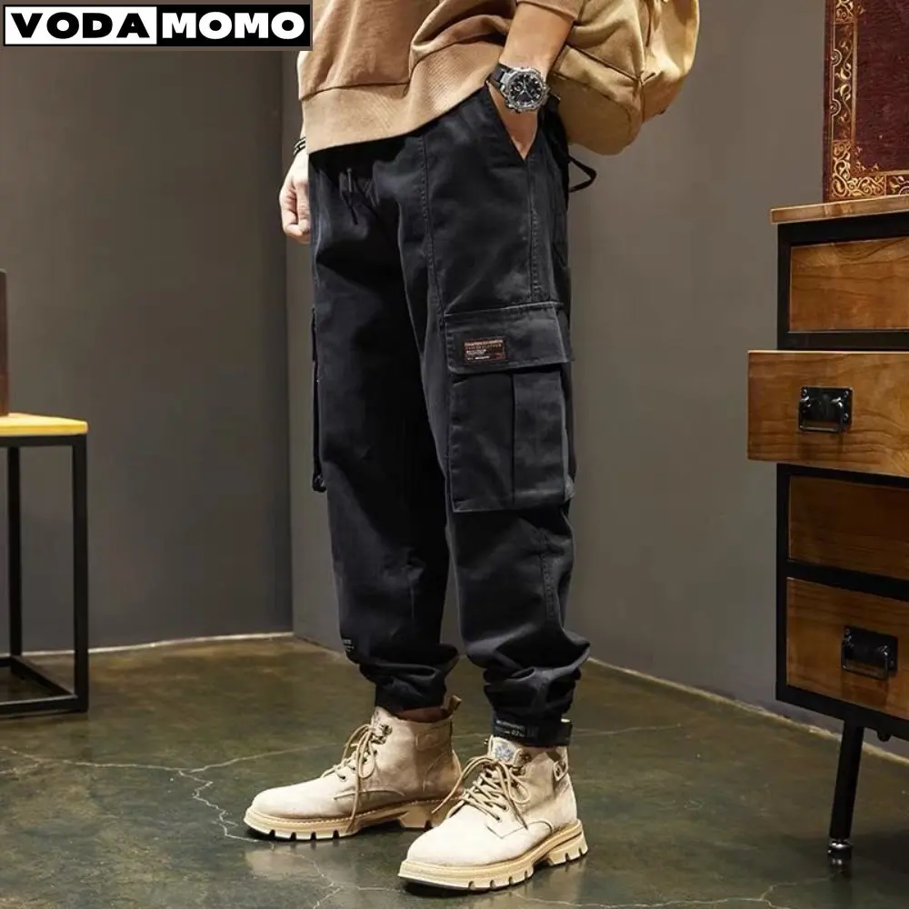 

Fashion Mens Stretchy Skinny Jeans Male Casual Streetwear Jogger Pants Jeans High Street Multiple Pockets Slim Fit Denim Pants