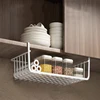 Multipurpose Hanging Basket Organizer For Kitchen Closet Rack Under The Cabinet And Desks Shelves Spice Dishes Storage Supplies 1