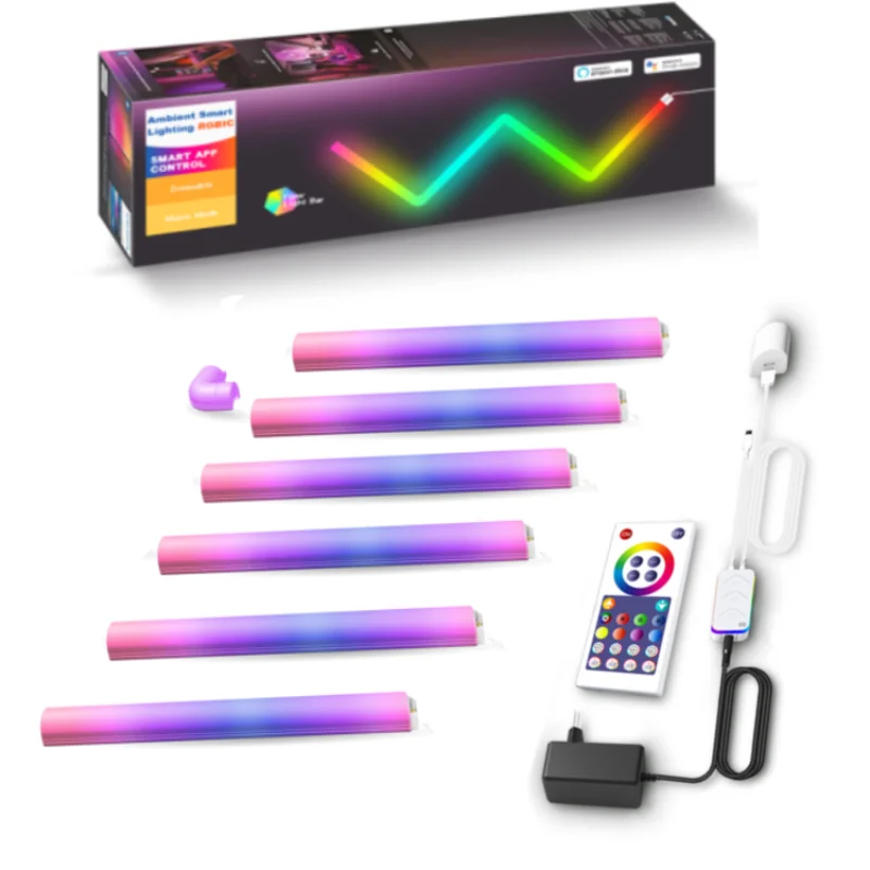 HIMOJO LED RGBIC Smart Light Bar / Wall Light with Voice Control 1