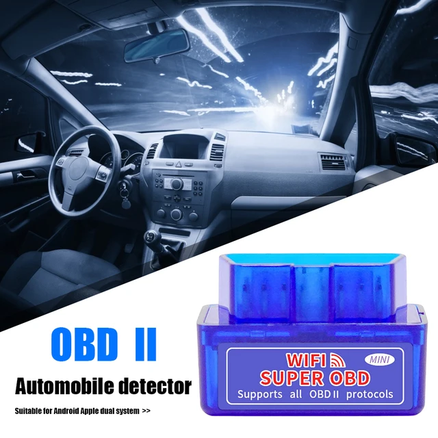 OBD2 Scanner & WIFI Car Code Reader – Clears Check Engine Light Instantly –  Diagnose 3000 Car Codes - Wireless Car Diagnostic Scanner – Auto Scanner