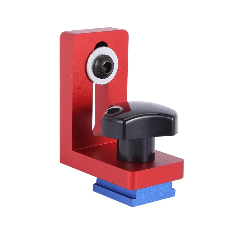 Set Of 4 T-Track Sliding Brackets For Aluminium Profile Woodworking Tools, T-Tracks Not Included