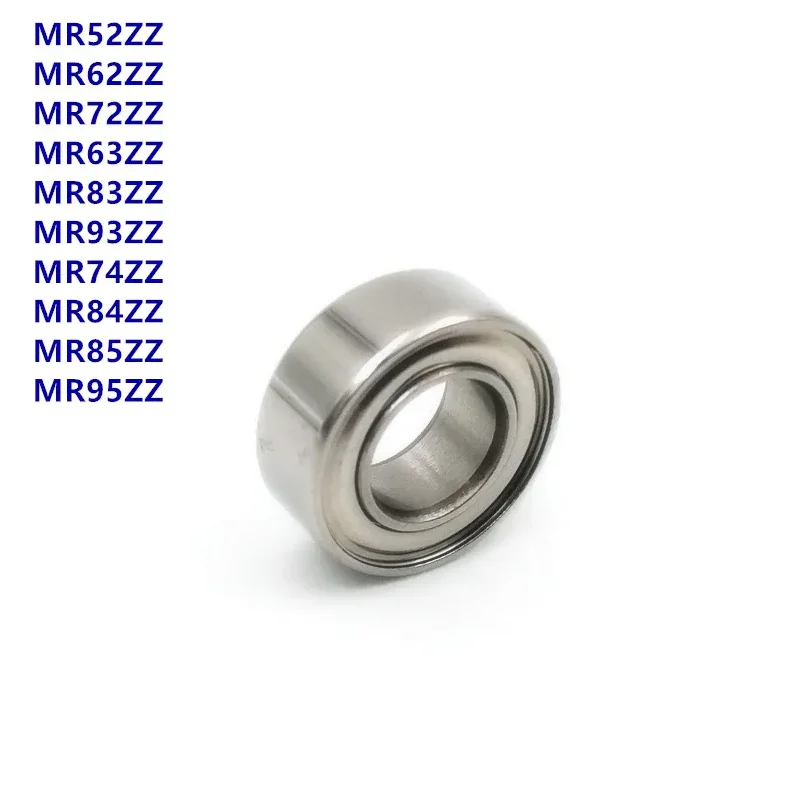 

100pcs MR52ZZ MR62ZZ MR72ZZ MR63ZZ MR83ZZ MR93ZZ MR74ZZ MR84ZZ MR85ZZ MR95ZZ miniature deep groove ball bearings