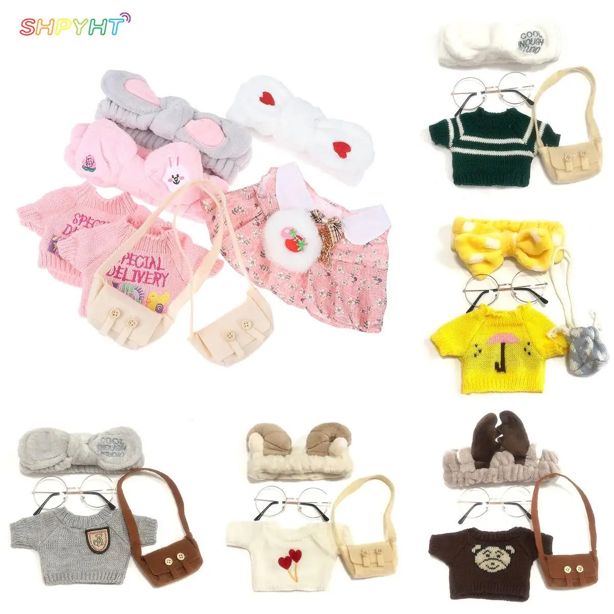 

Плюшевые игрушки для 30 см LaLafanfan Cafe Duck Dog, Мультяшные мягкие куклы, аксессуары для одежды, аксессуары для девочек, подарок