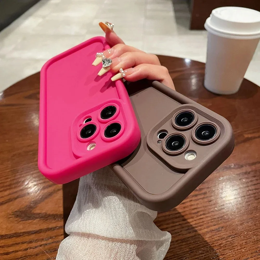 Soft TPU Shockproof Back Cover with Enhanced Protection