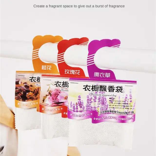 Szekrény Tasak Természetes Illatok A Tartós Lebontható Anyag Táska Nem Csípő Frissítés - Image 5