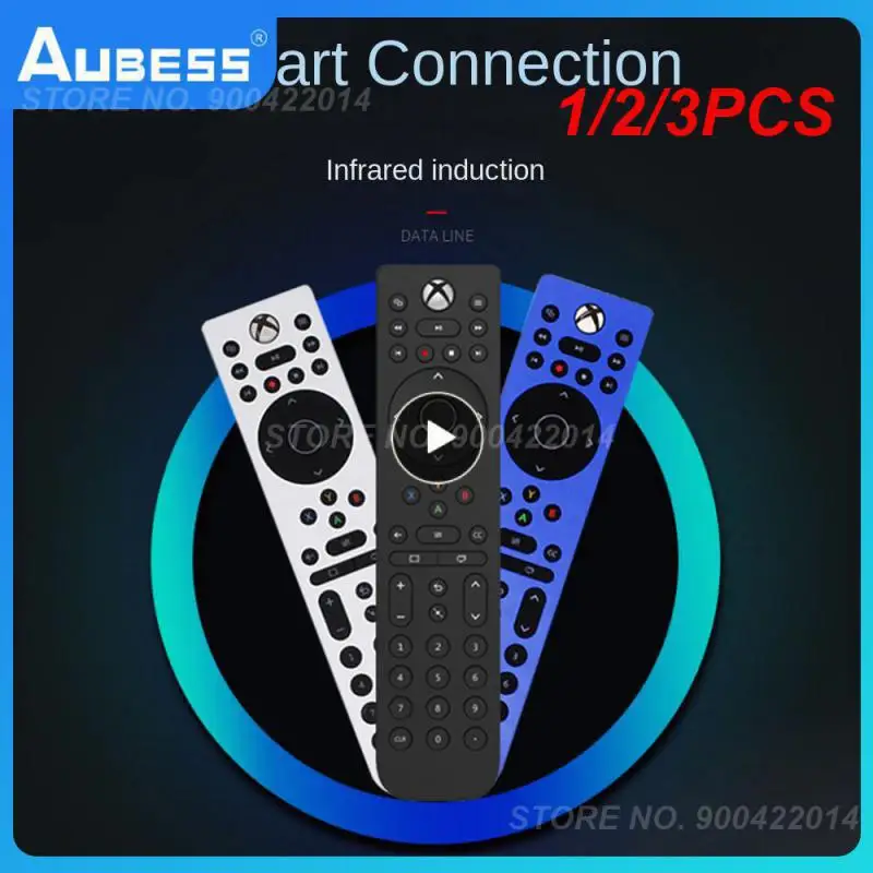 1/2/3Pcs Media Remote Control Console Controller Di Intrattenimento Multimediale Pulsante Retroilluminato Per Host Serie X/S