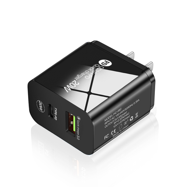USB C Charger Quick Charge QC 3.0 For iPhone 13 Pro Max Xiaomi 12 Samsung S21 Type C PD Fast Charging Portable Phone Charger