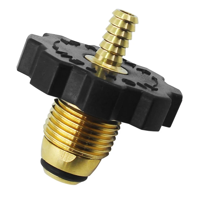 Puha Orr Propán Gáztartály Adapter Pótalkatrészek Tartozékok 1/4 Hüvelykes Tömlővel Barb Lp Tartály Adapterrel - Image 2