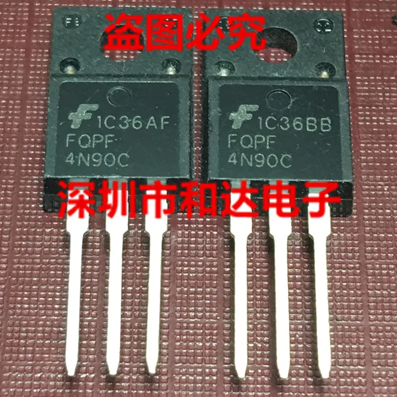 

5 шт.-10 шт. FQPF4N90C MOS TO-220F 900V 4A Новый и оригинальный в наличии