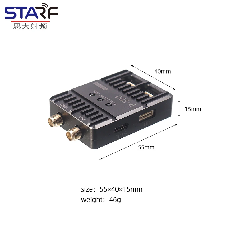 WIFI HaLow 카메라 이미지 번호 통합 원격 AH 무선 브리지 P500 기술 이미지 전송 모듈