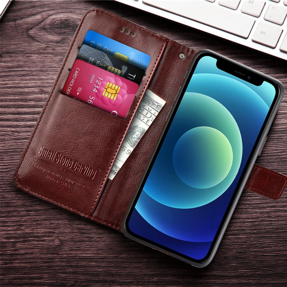 Leather Wallet Phone Case For iPhone 13 12 Pro Max 14 mini 11 Pro XS Max XR X 8/7/6/6S Plus Flip Card Slot Phone Case Cover iphone 13 mini silicone case