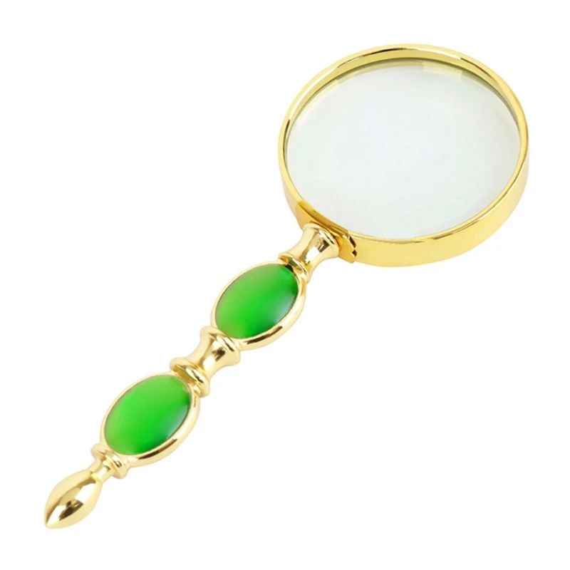 

Handheld Magnifier for Stamp- Jewelry Inspection Reading Book Glass