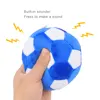 S/L Football Dog Toy Puppy Sound Chew Bite Big Ball Plush Pet Squeak Toy For Small Large Dogs Training 2