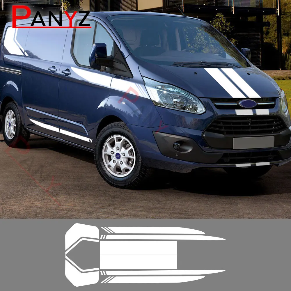 

2 шт./партия, автомобильные виниловые наклейки для Ford Transit Tourneo Custom MK7 MK8 MK9