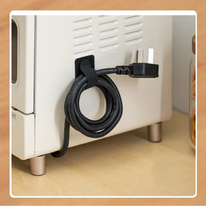 Cable Organizer 10pcs Self Adhesive Table/Wall Adhesive Cable Fixed Clip Power Tie Network Routing Holder