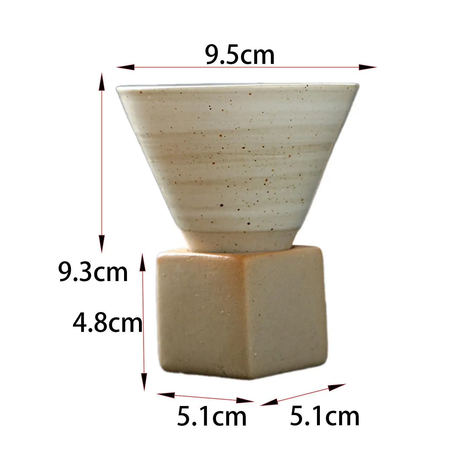 Coffee Cup Handmade Pull Flower Cup for Coffee Shop Tea Ceremony Party Home