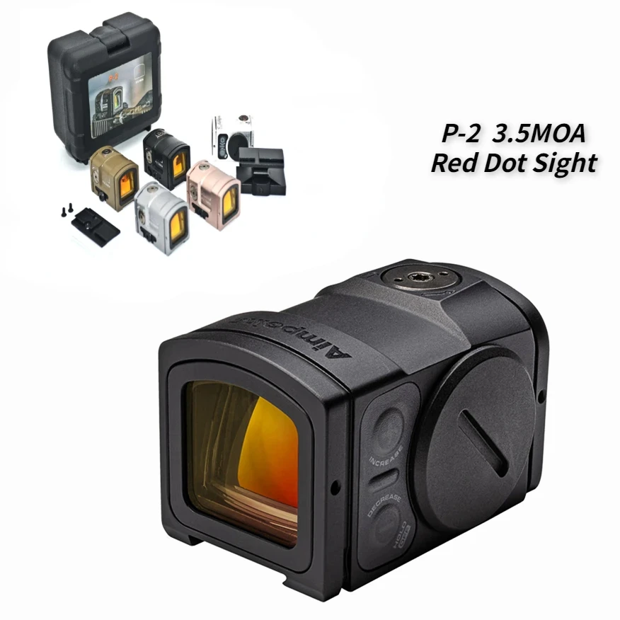 

P-2 Rifle Scope Holographic Sight Spotting Scope for Rifle Hunting Tactical Optics Riflescope Glock 17 Red Dot Sight Sports