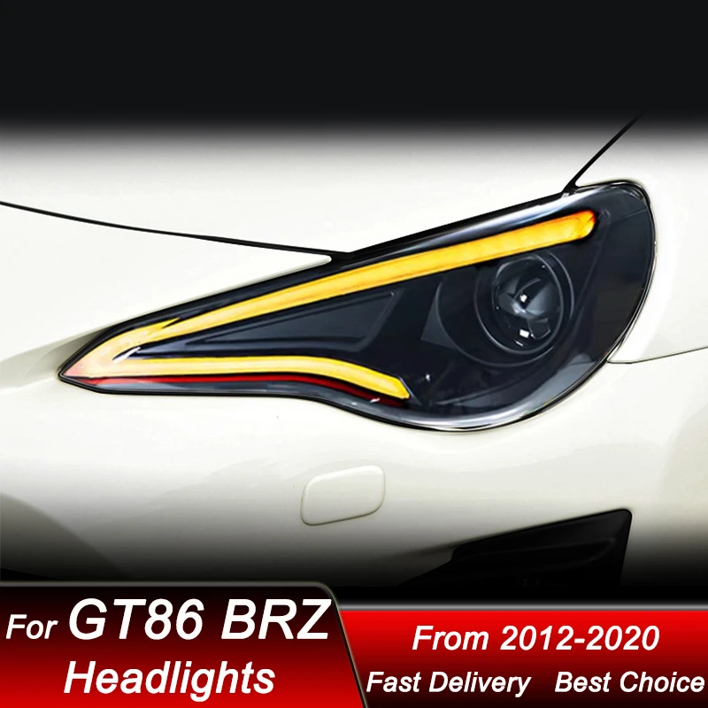 86 /BRZ LEDヘッドライト rgb デイライトBluetooth