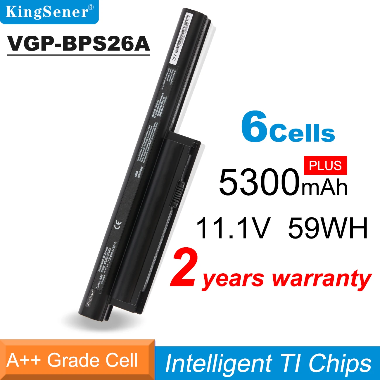 Kingsener-bateria do Portátil para Sony Vaio Bps26 Vgp-bpl26 Vgp-bps26 Vgp-bps26a Sve14a Sve15 Sve17 Vpc-ca Vpc-cb Vpc-eg Vpc-eh