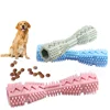 Dog Teething Toy Chew Stick Bite Resistant Fun Leak Proof Food Toy Pet Teether Cleaner Stick 2