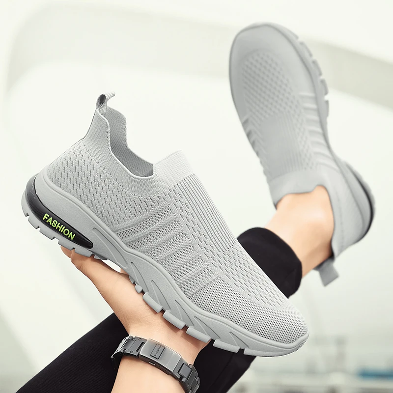 New Male Tennis Shoes Sneakers Men Comfortable Gym Sport Shoes Outdoor Adult Breathable Footwear Running Trainers High Top