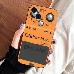 Retro Guitar Pedal Shockproof Silicone Phone Case Cover - iPhone 12 (-1)