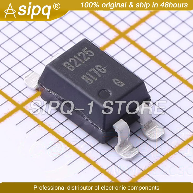 

1Reel 3000PCS/LOT PC817C SOP-4-2.54mm Marking:817C Brand New and Original In Stock Authentic Product