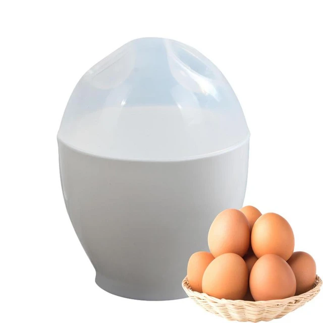 2Pcs New Healthly Microwave Egg Cooker Boiler Maker Mini Portable Quick Egg  Cooking Cup Steamed Kitchen Tools For Breakfast - AliExpress