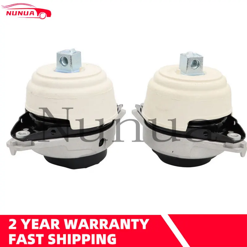 2PCS Left /Right Engine Motor Mount Bracket Support Bearing 1662406017 1662406117 For Mercedes-Benz GL450 ML500 ML550 GLE500