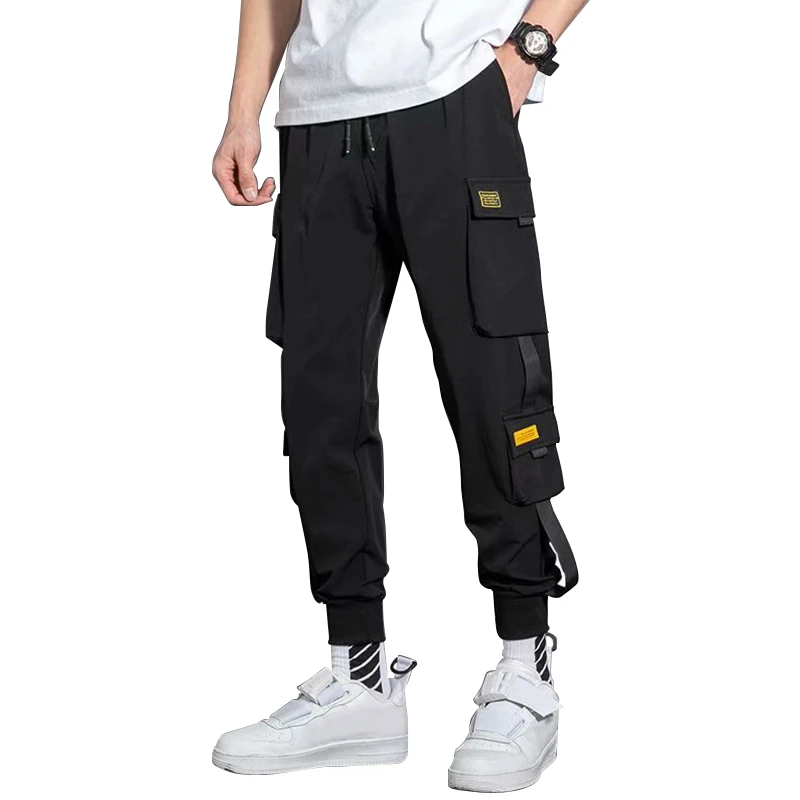 Description Picture 2 of itemLarge Pocket Large Capacity Leggings Loose Casual Radish Pants Men'S Fashionable Versatile Sports Pants Cropped Pants