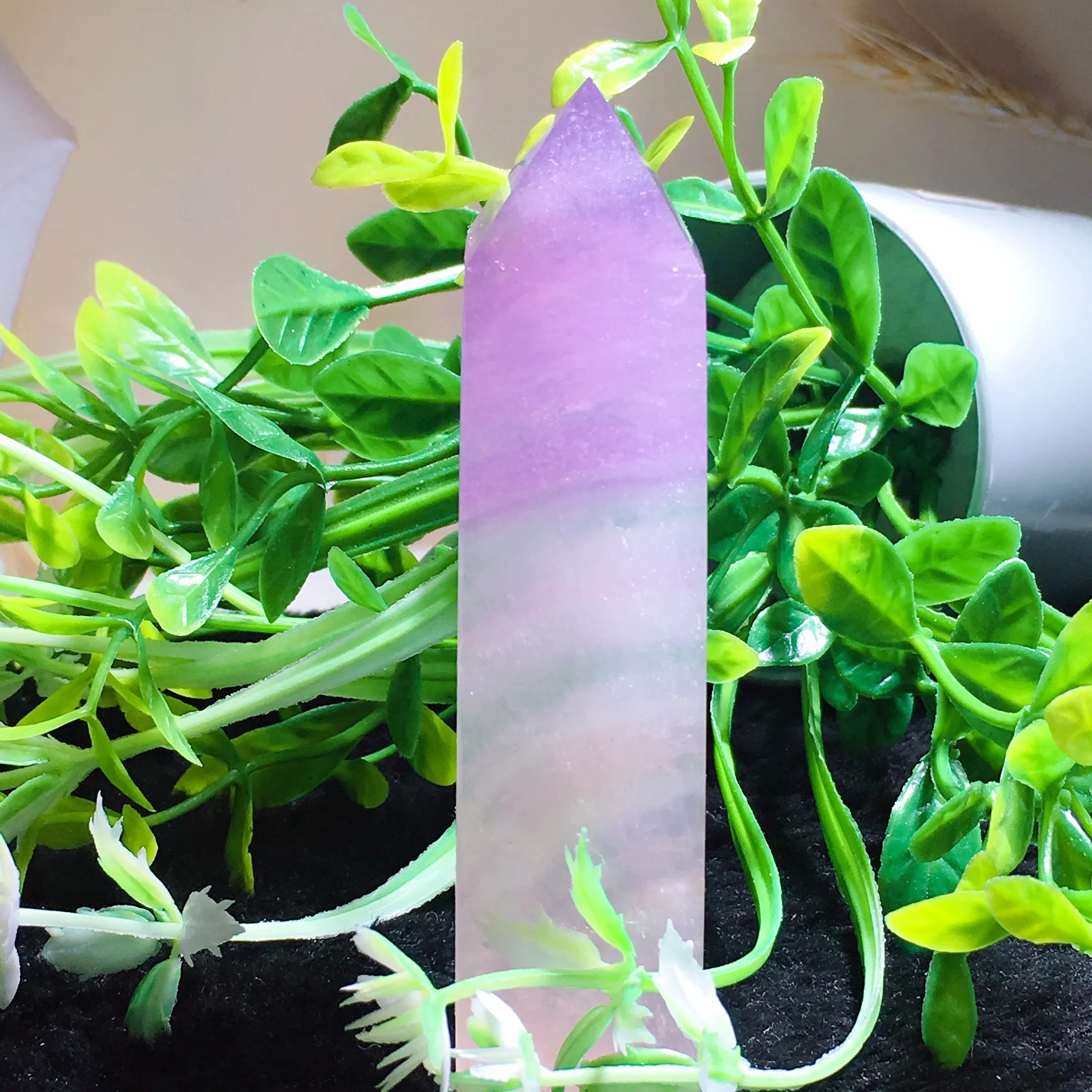 Purple Fluorite Tower 2428