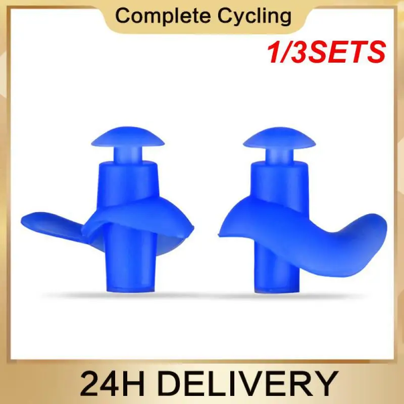 

1/3SETS Earplugs Sports Dust Proof For Travel Silicone Ear Plugs Diving Accessories Swimming Swimming Accessories Waterproof