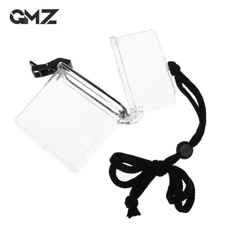 

1pc Outdoor Beach Sealed Jar Card Storage Can Money Key Waterproof Tank Transparent Collect Classification Box