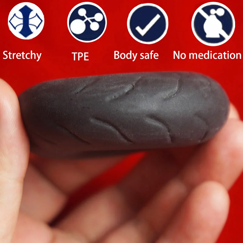 Palla Riutilizzabile Scroto Barella Anello Esaltatore Pene Ritardante - Foto 10