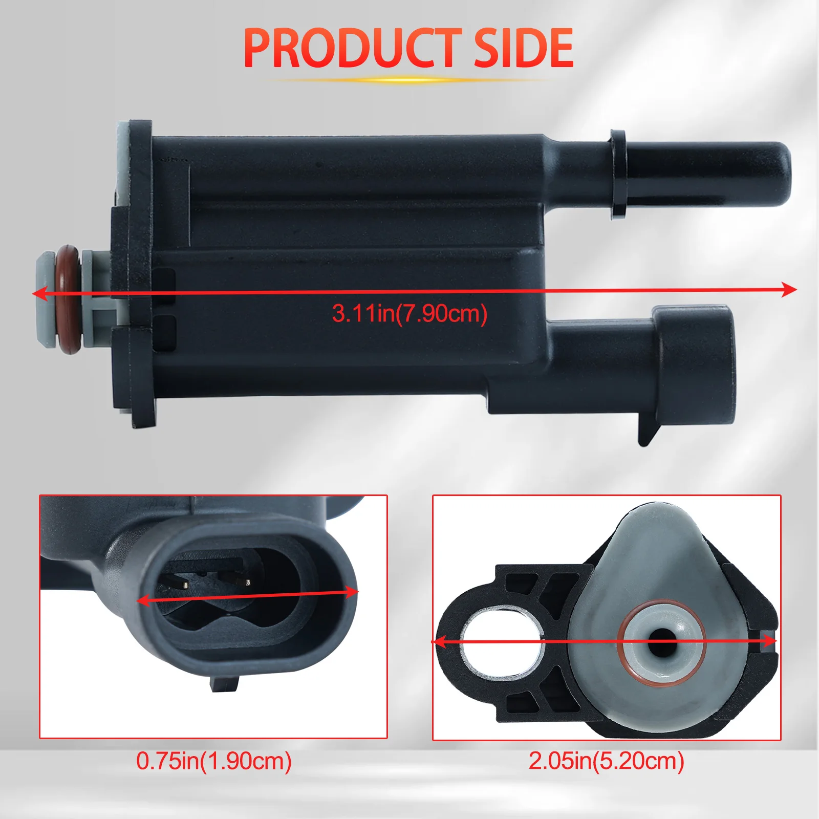 12581282 Emission Vapor Canister Purge Valve Solenoid Replace For Chevy Silverado 1500 2500 3500 GMC Sierra Express Suburban NEW
