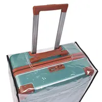 Transparent PVC Waterproof Protector Suitcase Covers Luggage Cover Luggage Storage Covers Dustproof Travel Accessories 4