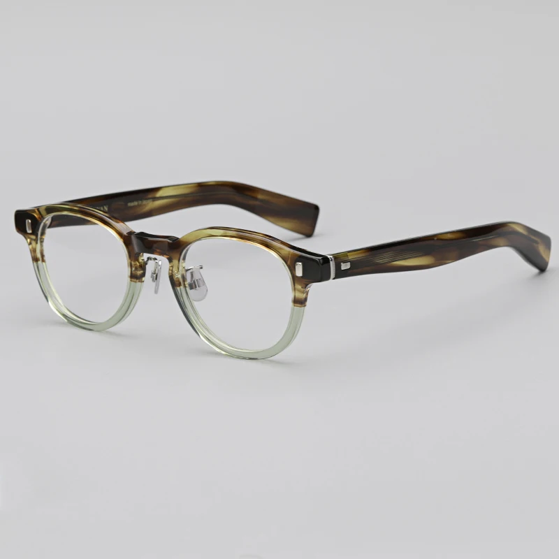 FashionAcetatesquareEyeglassesMenMyopiaPrescriptionhandmade