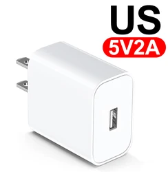 Universal 5V 2A USB Fast Charging Travel Wall Charger - US Plug - 5V 2A (1PCS)