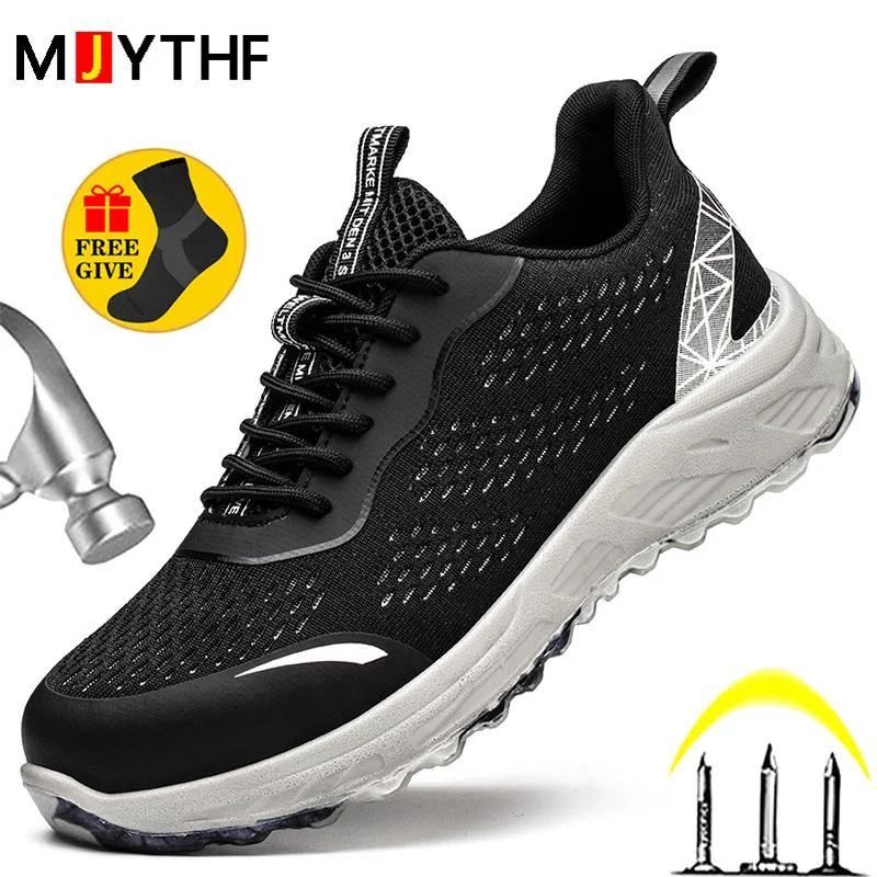 

Insulation 6kv Safety Shoes Men Work Boots Composite Toe Anti-smash Work Sneakers Anti-puncture Men Protective Shoes Lightweight