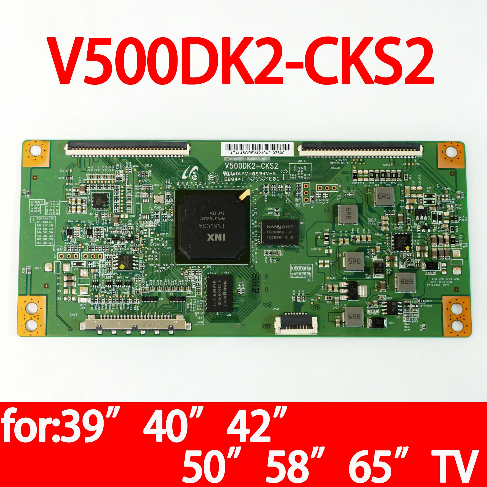 Carte T-CON Pour TV LG – V500DK2-CKS2 – Modèle 40UB800V