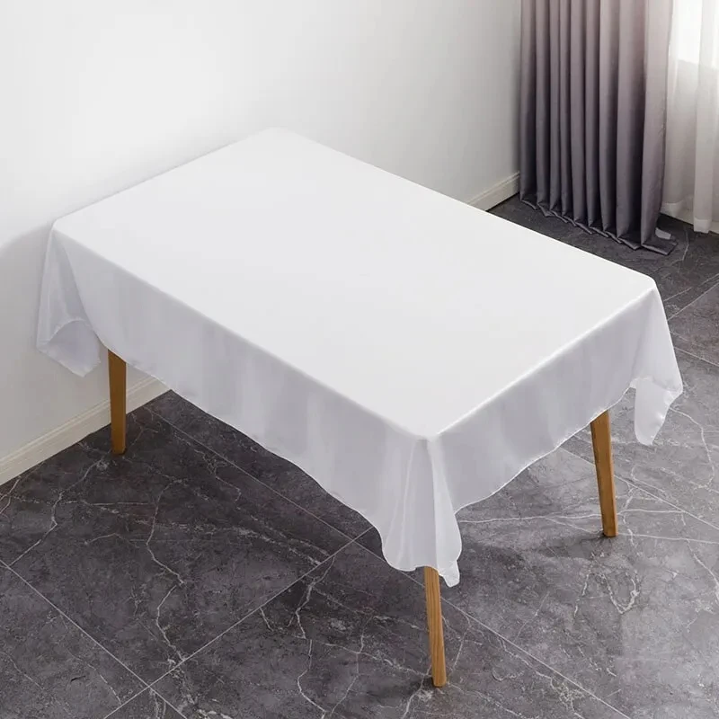 Versatile Use Waterproof Tablecloth Wedding Party Birthday Decoration Fashion Solid Color Waterproof Household Table Cloth Mat 2