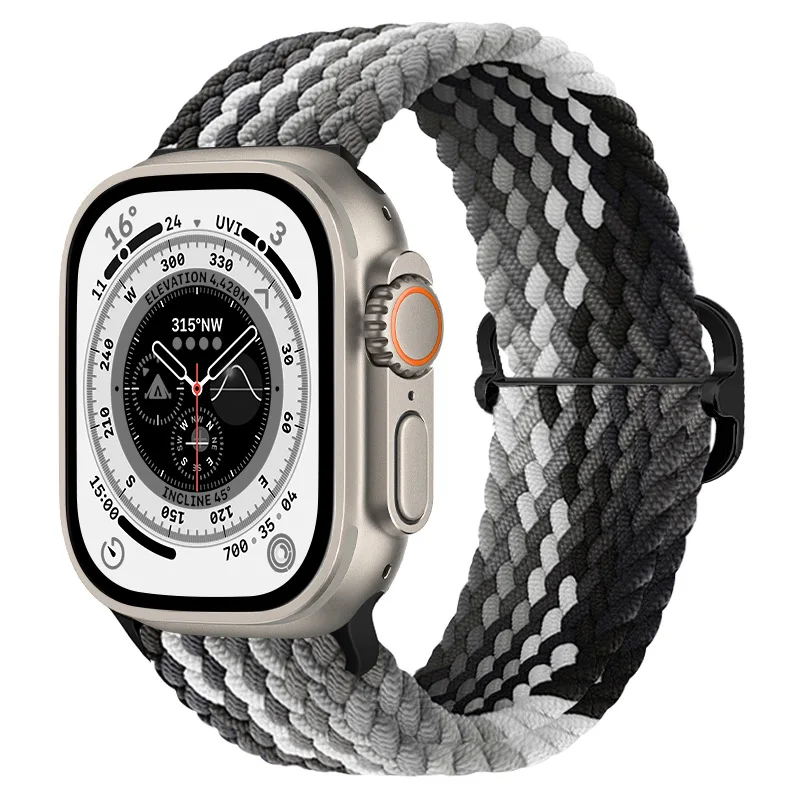 Braided Nylon Strap for Smartwatch - Versatile Size Options