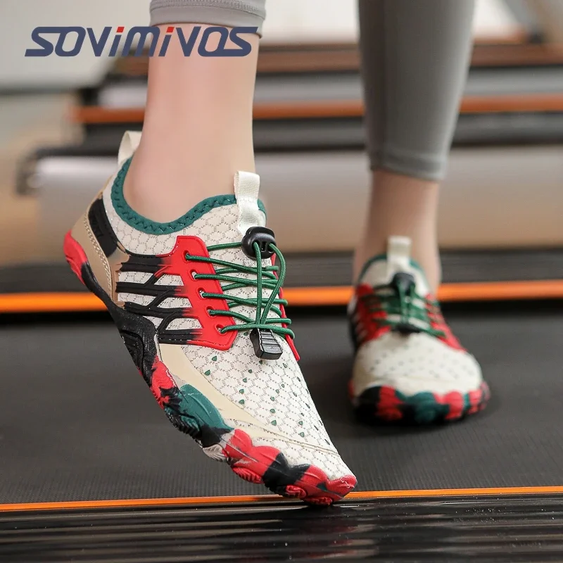 Men's Cross-Trainer Barefoot & Minimalist Shoe Zero Drop Sole Wide Toe Box Women Upstream Swimming Shoes Beach Slippers running shoes barefoot walking shoes