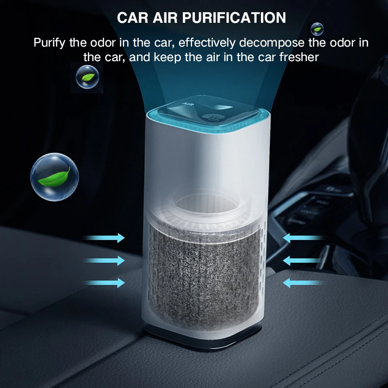 Air Cleaner Intelligent Negative Ion Portable Air Purifier USB Portable