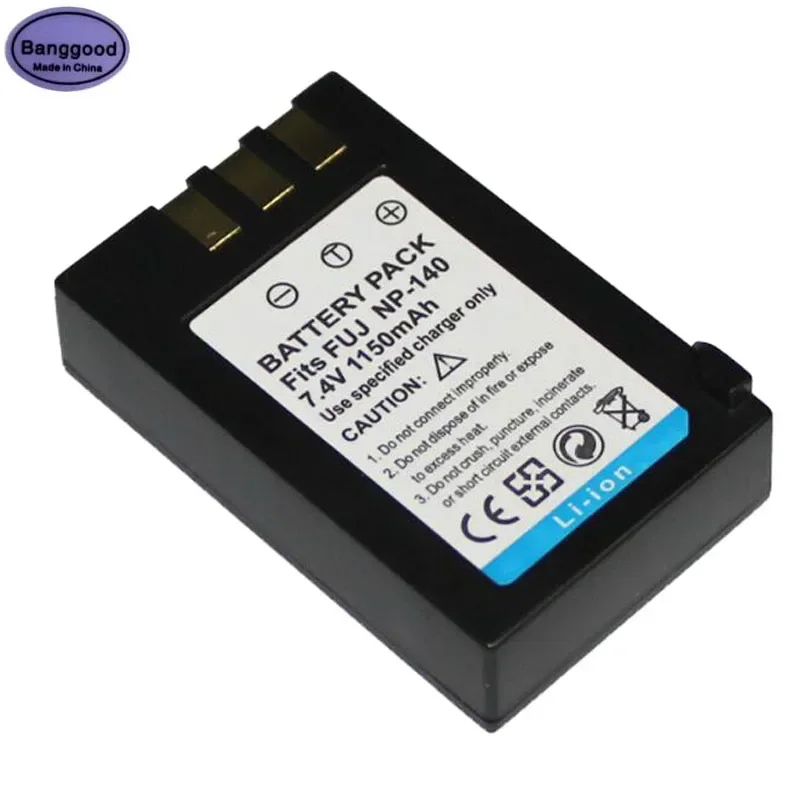 

7.4V 1150mAh NP-140 NP140 FNP-140 FNP140 Camera Battery for Fujifilm Fuji FinePix S100 S200 S100FS S200EXR S205EXR