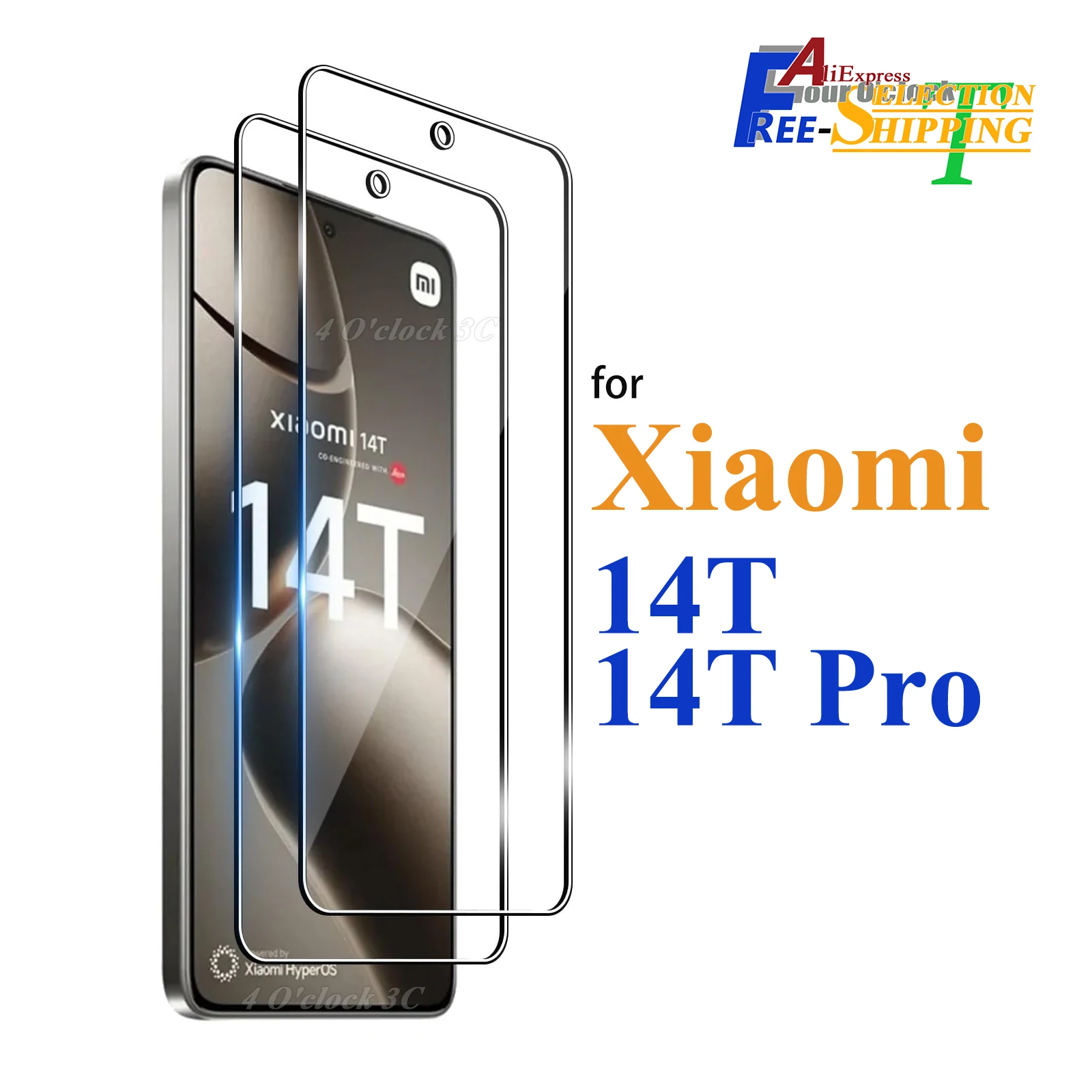 Premium Tempered Glass Screen Protector - 6.67 inch, 9H Hardness, Crystal Clear, Anti-Scratch